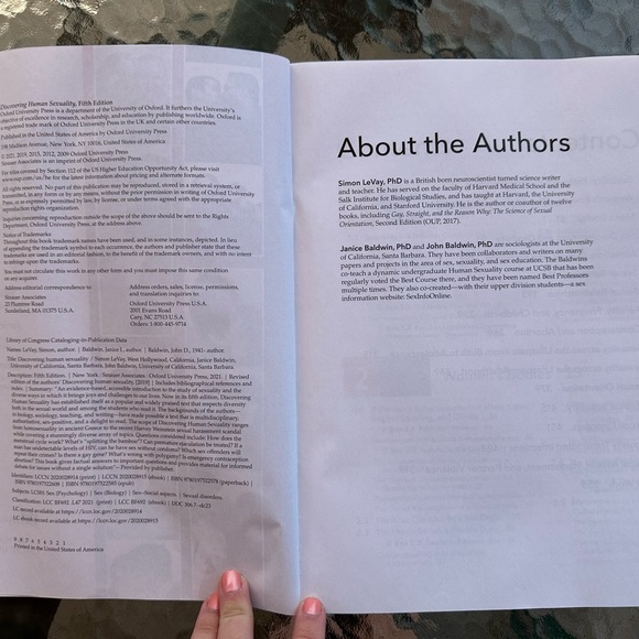 Discovering Human Sexuality fifth edition- used condition - Picture 2 of 10